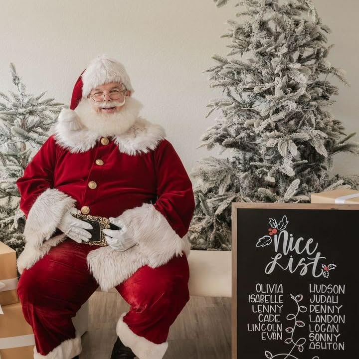 Santa at a special event